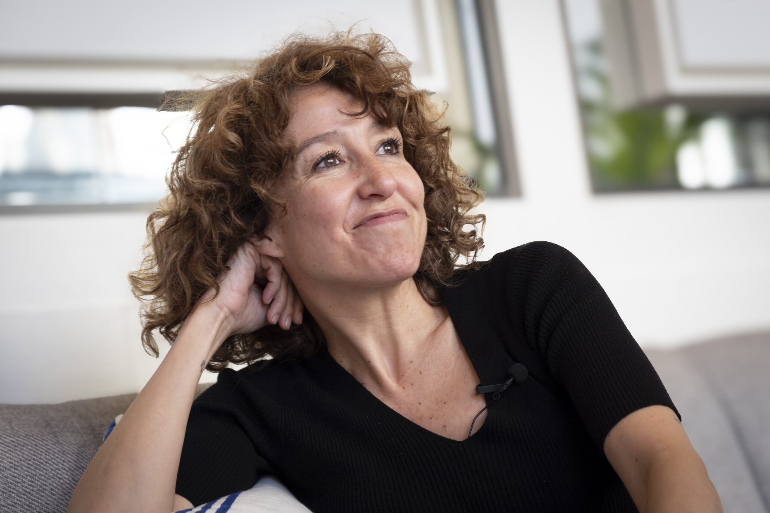 Agnès Marquès, dilluns a Barcelona (Foto: Adiva Koenigsberg)