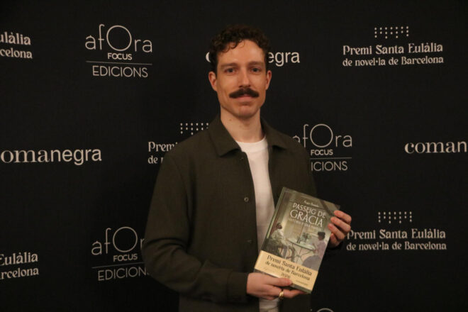 Roger Bastida guanya el premi Santa Eulàlia amb una “biografia sentimental” del passeig de Gràcia