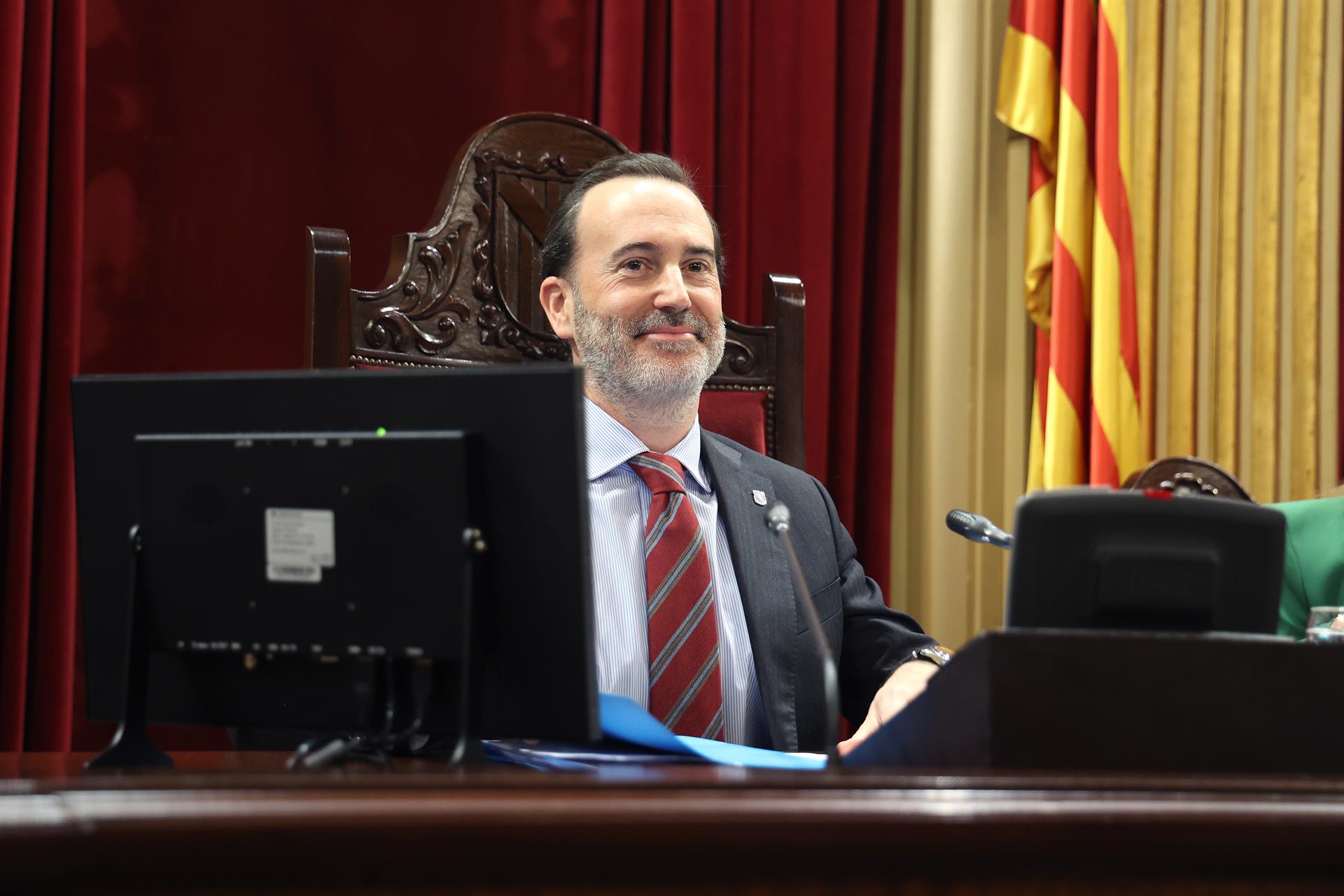 El president del Parlament, Gabriel Le Senne