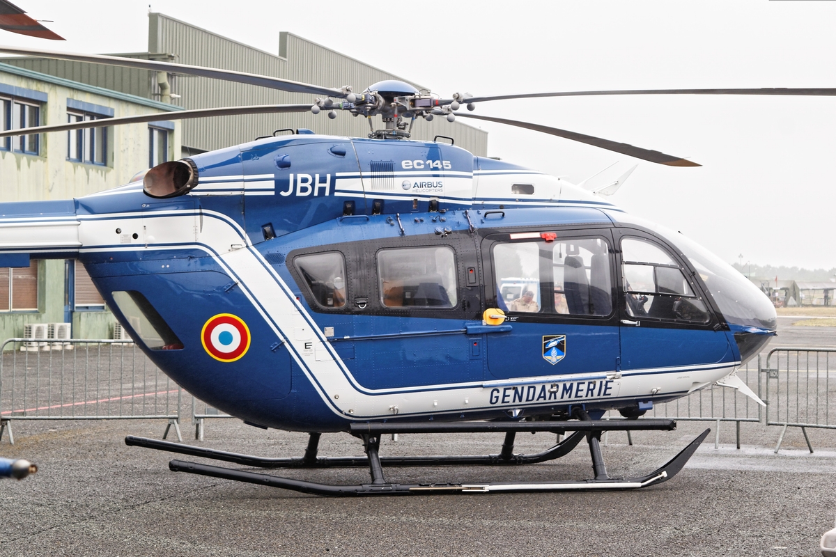 Fotografia d'arxiu d'un helicòpter de la gendarmeria.