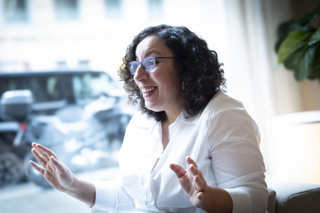 Najat El Hachmi, escriptora.