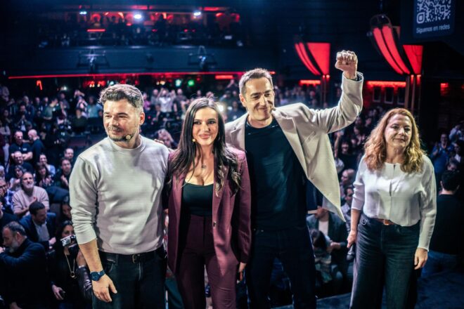 Rufián proposa un acord electoral amb tota l’esquerra de l’estat espanyol per a frenar l’extrema dreta