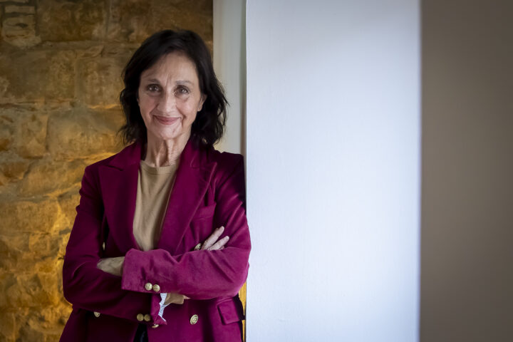 Sílvia Munt , dimecres a la seu de l'Acadèmia del Cinema Català (Foto: Albert Salamé)