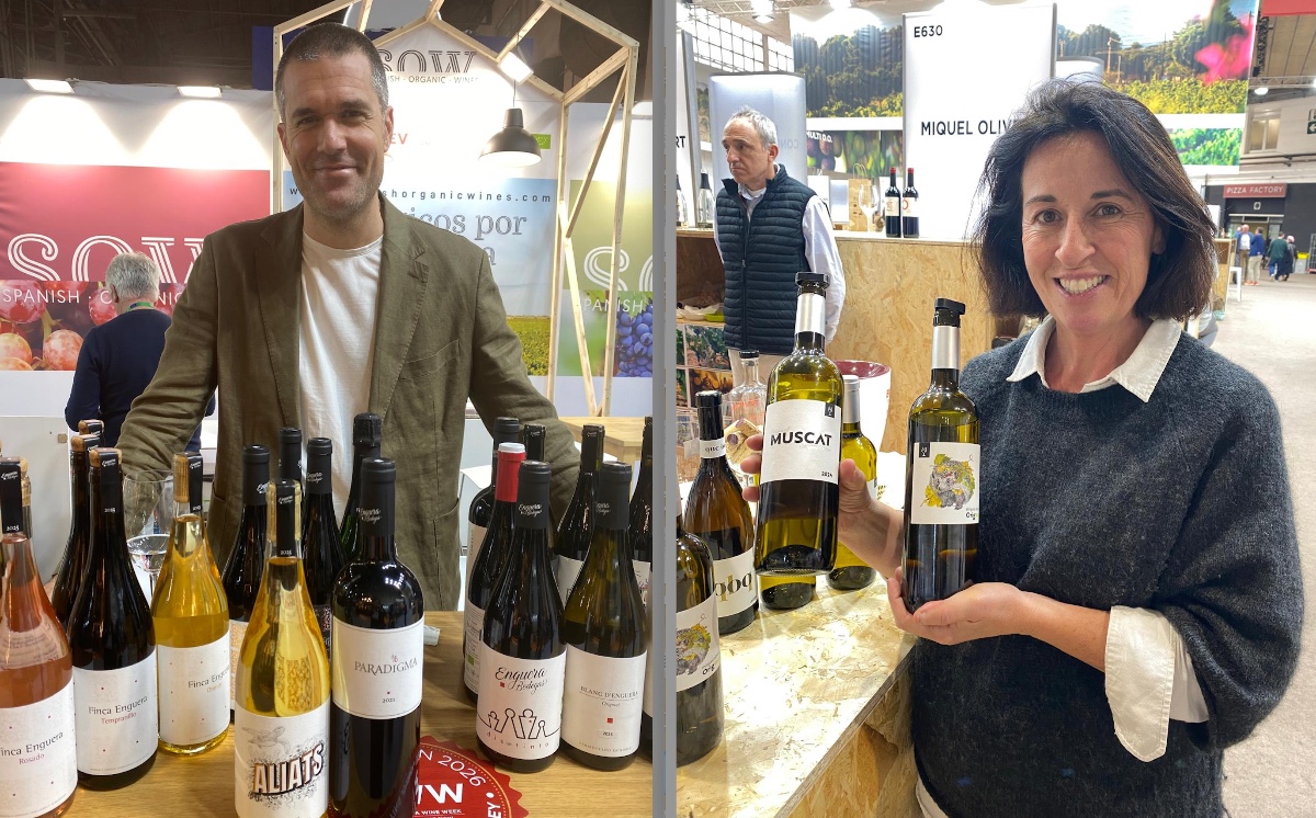 Juan Ramon Iglesias, de Bogues Enguera i Pilar Oliver del celler Miquel Oliver.