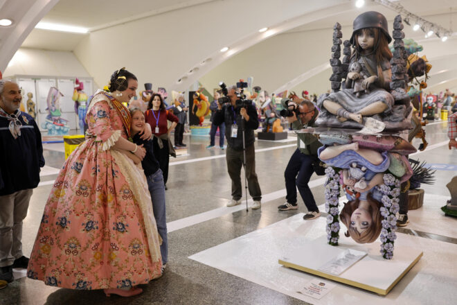 El ninot indultat de les Falles 2026 serà de la falla Sueca Literat Azorín