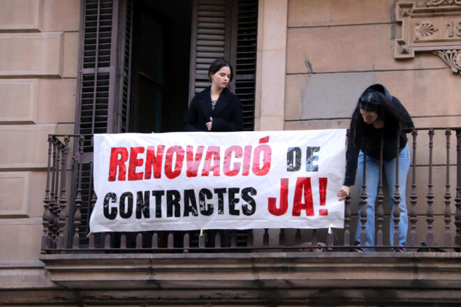 Les organitzacions de llogaters convoquen mobilitzacions el 6 de juny