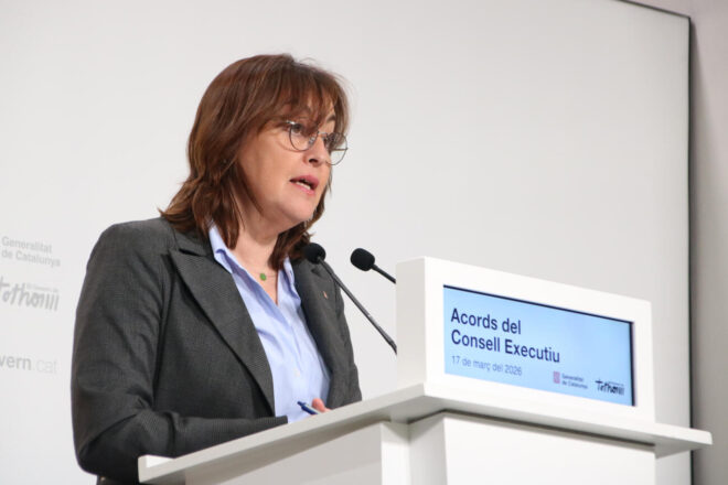 El govern demana a ERC que aprovi el pressupost per responsabilitat i per la situació internacional