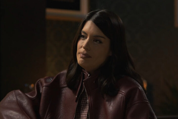 Dulceida, en un moment de l'entrevista.