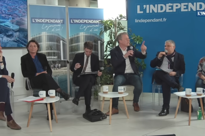 Aliot no es presenta al debat entre els candidats a les municipals de Perpinyà