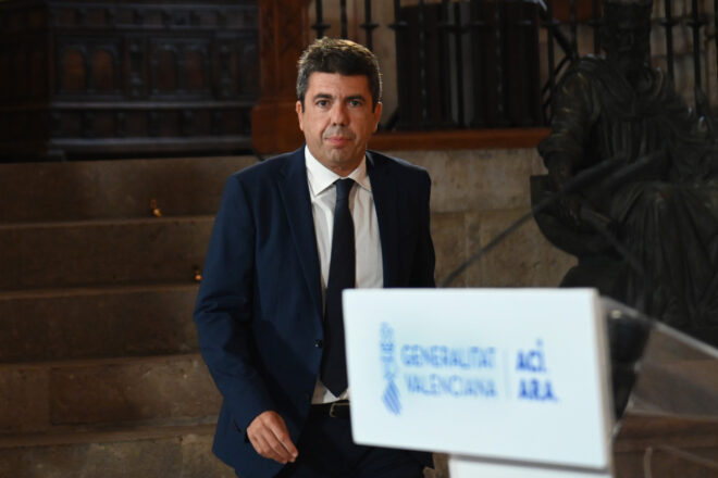 La fiscalia no veu prou indicis per a investigar Mazón pels 230 morts de la gota freda