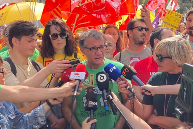 Marc Candela: “Els sindicats estem desbordats, hi ha moltes ganes d’eixir al carrer”