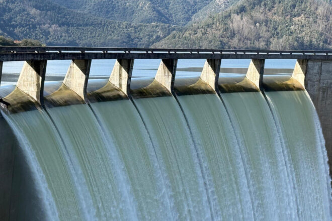 Els pantans de Catalunya, gairebé plens: el de Susqueda supera la capacitat màxima