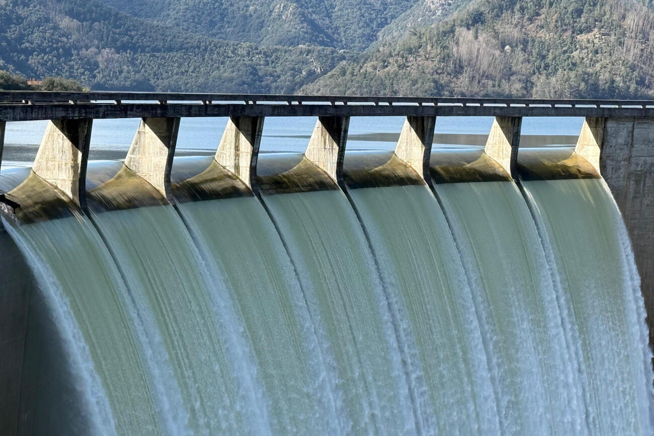 Els pantans de Catalunya, gairebé plens: el de Susqueda supera la capacitat màxima