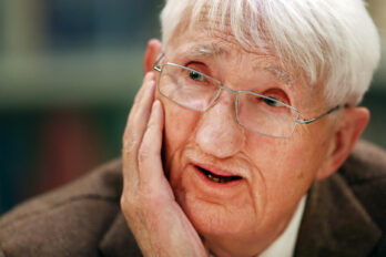 Jürgen Habermas (fotografia: Martin Gerten).