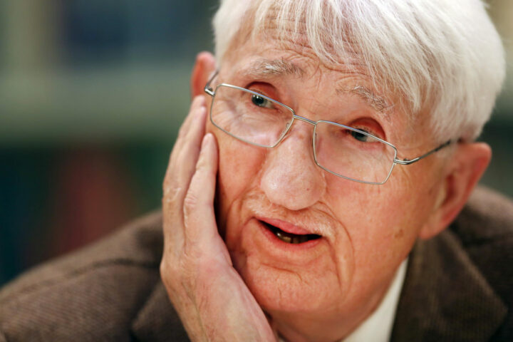 Jürgen Habermas (fotografia: Martin Gerten).