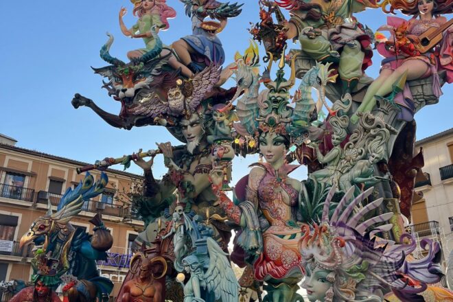 Convent Jerusalem-Matemàtic Marzal, la millor falla de València d’enguany