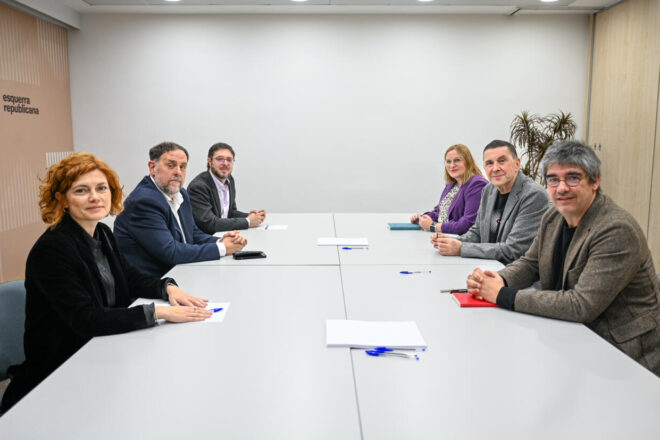 Junqueras i Otegi es reuneixen per impulsar un model d’estat plurinacional