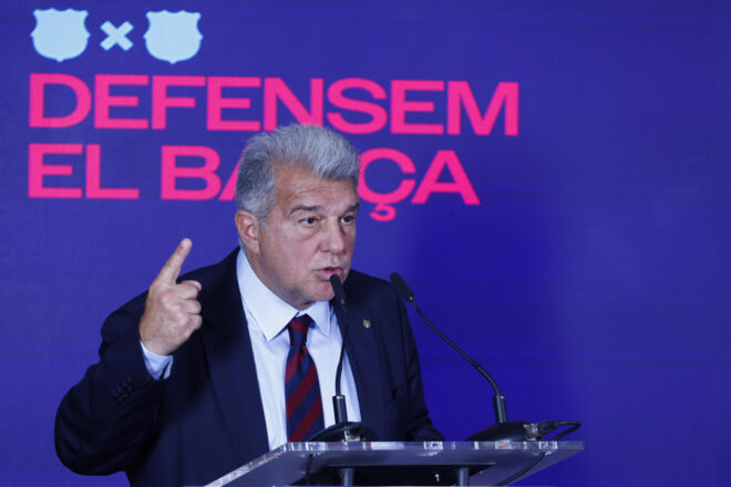 Laporta respon a les crítiques de Xavi: “Em dol que s’hagi deixat utilitzar”