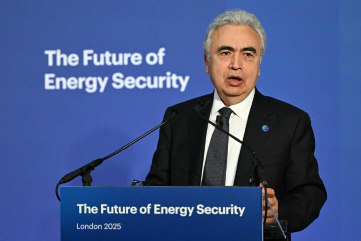 Fatih Birol, director de l’Agència Internacional de l’Energia. Fotografia: Justin Tallis/PA Wire/dpa.