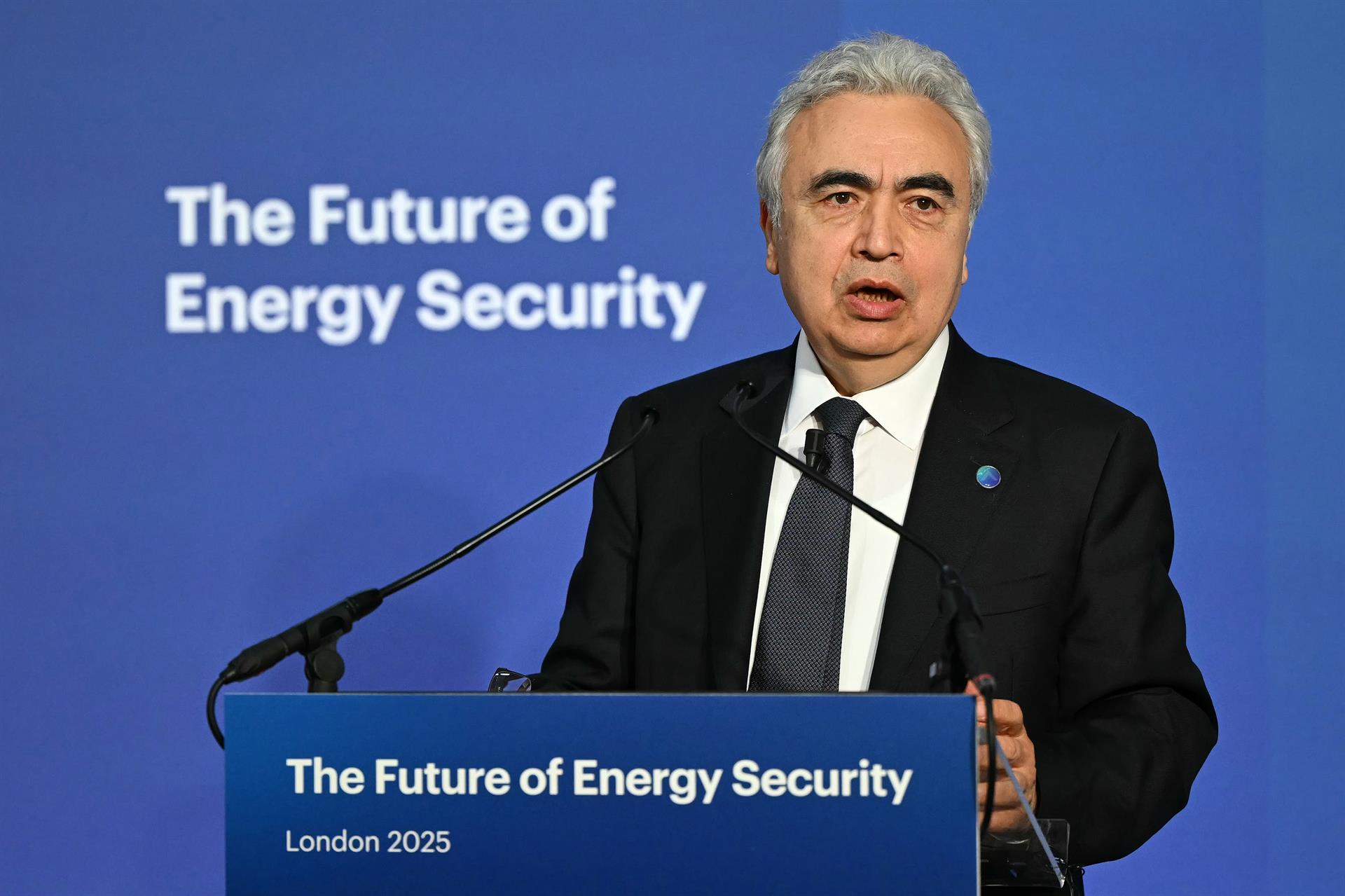 Fatih Birol, director de l’Agència Internacional de l’Energia. Fotografia: Justin Tallis/PA Wire/dpa.