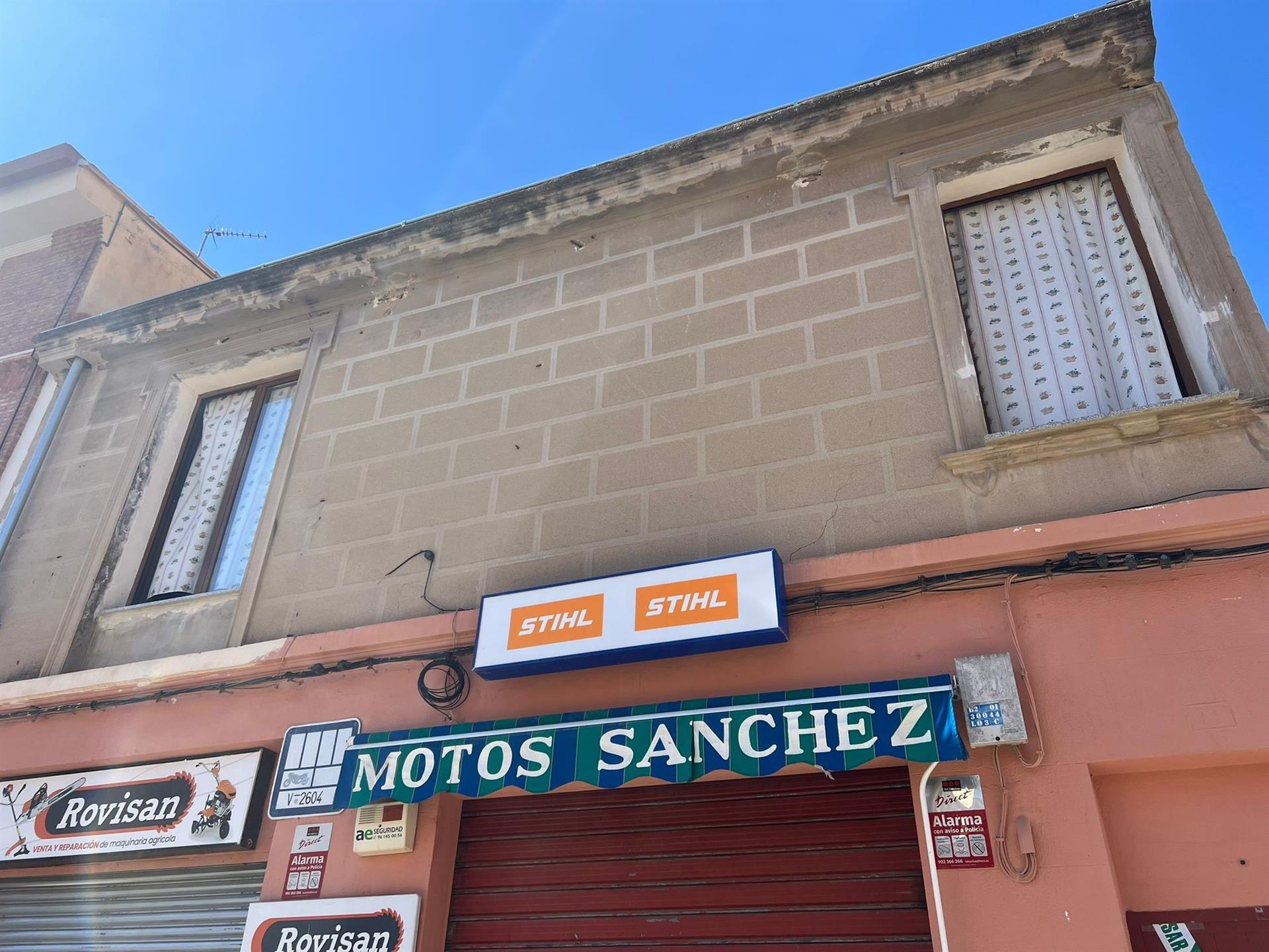 El domicili de Xiva on hi ha hagut l'incident.