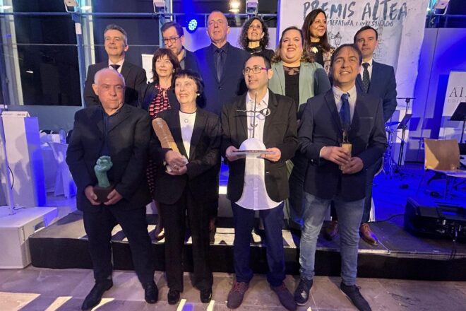 Enric Balaguer, Ivan Carbonell i Toni Bellón, guardonats amb els Premis Altea 2026