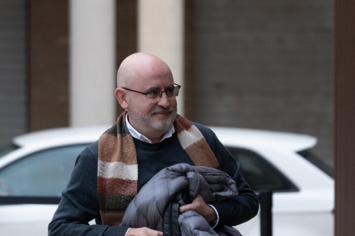 Suárez, a l’arribada als jutjats de Catarroja en una imatge d’arxiu (fotografia: Jorge Gil / Europa Press).