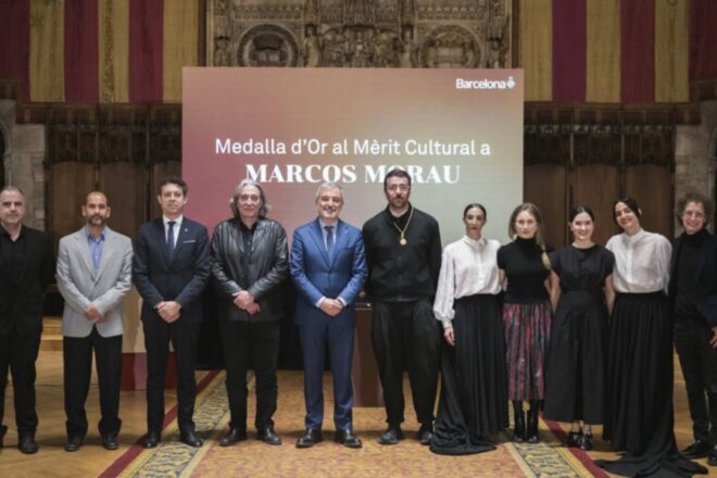 Barcelona atorga la Medalla d’Or al Mèrit Cultural al coreògraf Marcos Morau