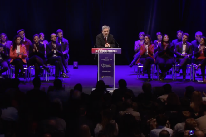 Els dirigents polítics francesos assalten Perpinyà el cap de setmana