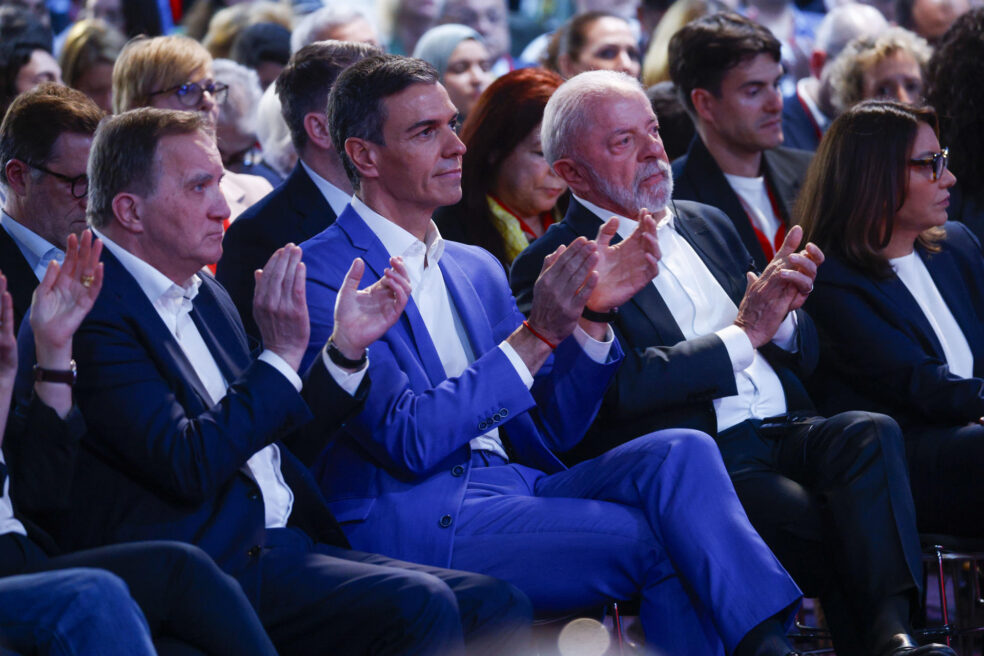 Clausura de la cimera internacional a Barcelona