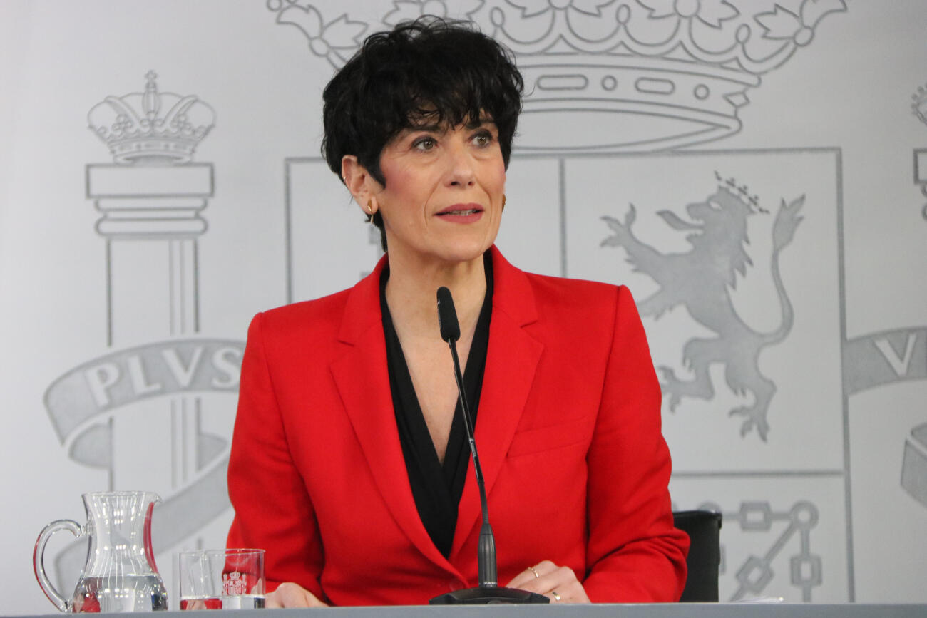 La ministra portaveu del govern espanyol, Elma Saiz, en una imatge d'arxiu.