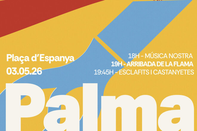 La flama de la llengua arribarà a Palma el 3 de maig amb una gran ballada popular