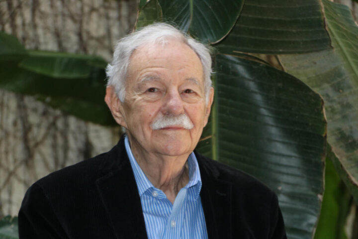 L'escriptor Eduardo Mendoza a Barcelona presentant el seu nou llibre (fotografia: ACN / Eli Don).