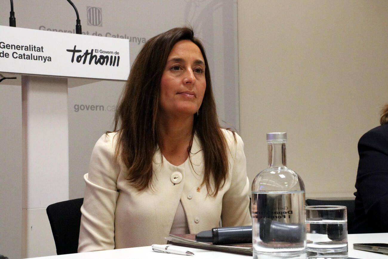 La consellera d'Educació, Esther Niubó, en una imatge d'arxiu (fotografia: ACN).