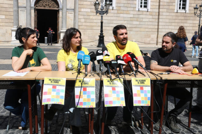 “No és cap proposta digna”: malestar dels sindicats en vaga amb Educació