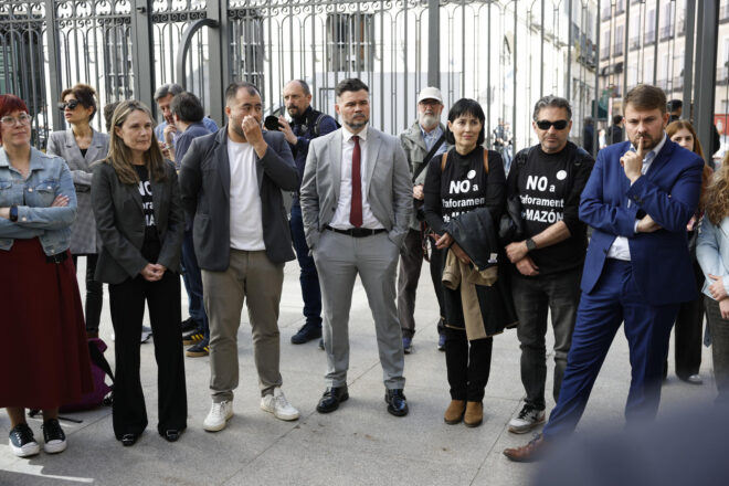 “No girarem full”, les víctimes de la gota freda van al congrés espanyol a recordar les seues reivindicacions