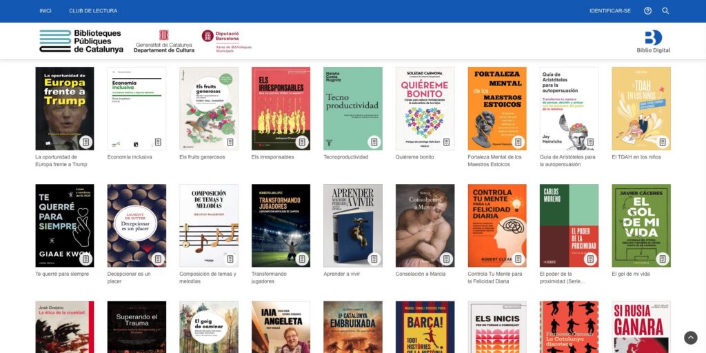 Biblioteques de Catalunya recomana més llibres en castellà que en català per Sant Jordi