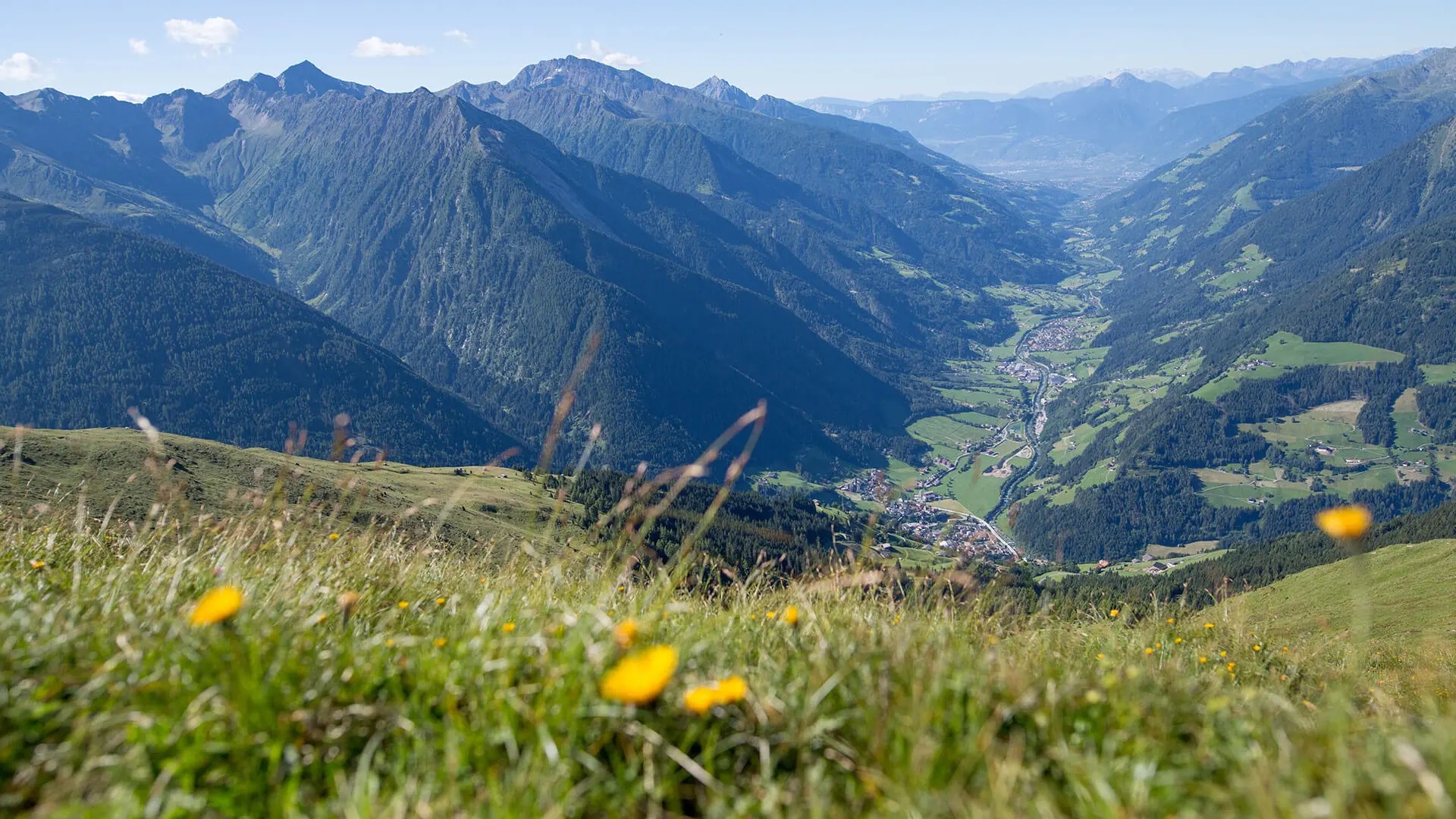 La vall del riu Passer, al Tirol del Sud.