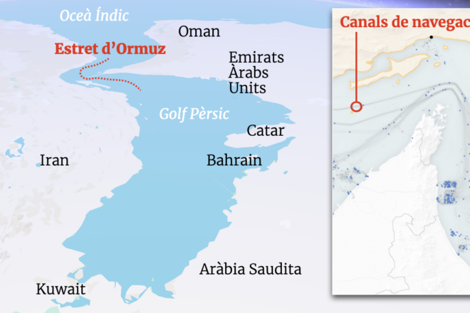 La geografia, l’arma secreta de l’Iran a Ormuz
