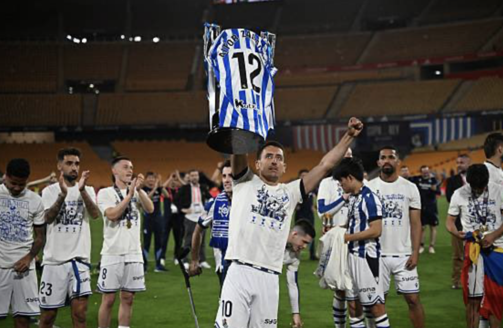 La Real guanya la copa de futbol reivindicant Aitor Zabaleta, assassinat pels ultres de l’Atlético