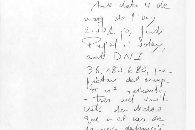 Pujol Ferrusola diu que va “utilitzar” el seu pare per amagar diners a la seva ex-dona