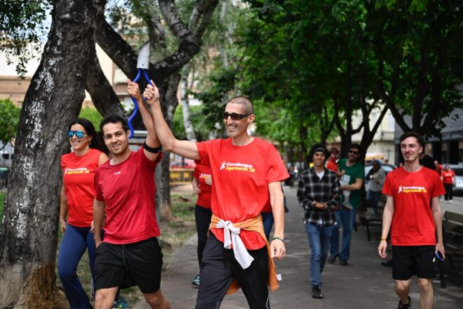 El Correllengua Agermanat arribarà avui a València on s’unirà a la manifestació del 25 d’abril