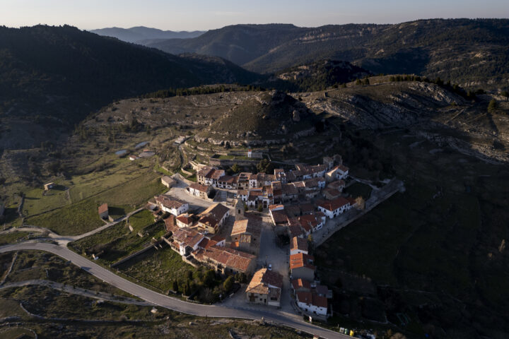 Vista aèria de Castell de Cabres