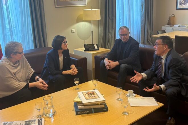 Parlon es disculpa amb l’activista de l’ANC Albert Forcades, a qui va acusar d’haver agredit un mosso