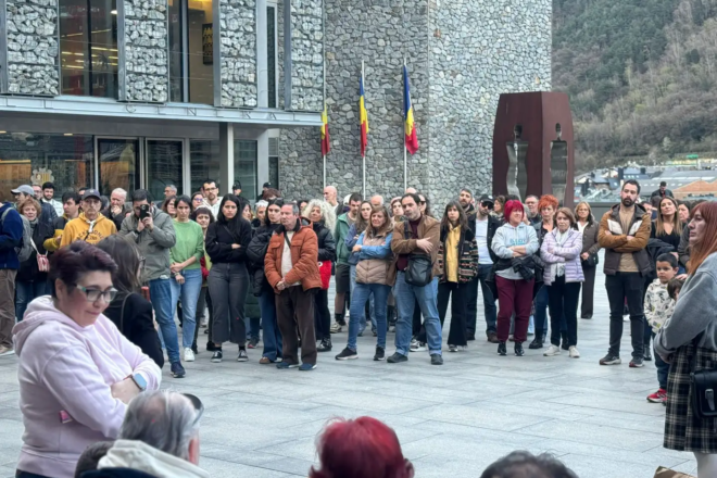 Una manifestació a Andorra denuncia que la llei de lloguers és una “expulsió programada”