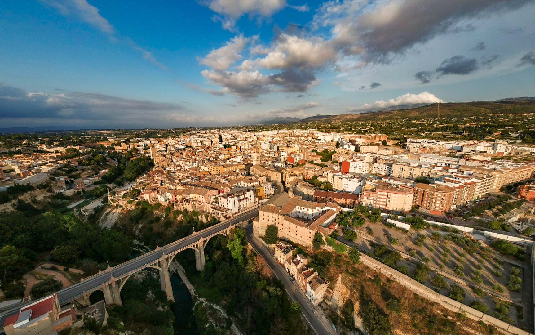La ciutat d'Ontinyent. Fotografia: Viquipèdia.
