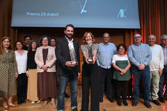 Els premis Vint-i-Cinc d’Abril, la reivindicació cívica a capgirar el marc espanyolista