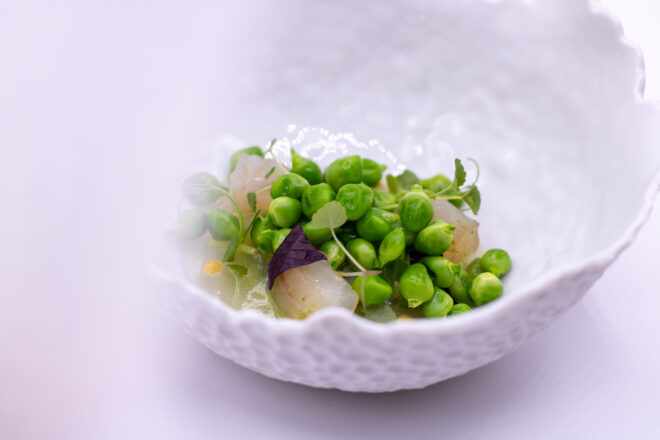 Ja és primavera al restaurant Moments