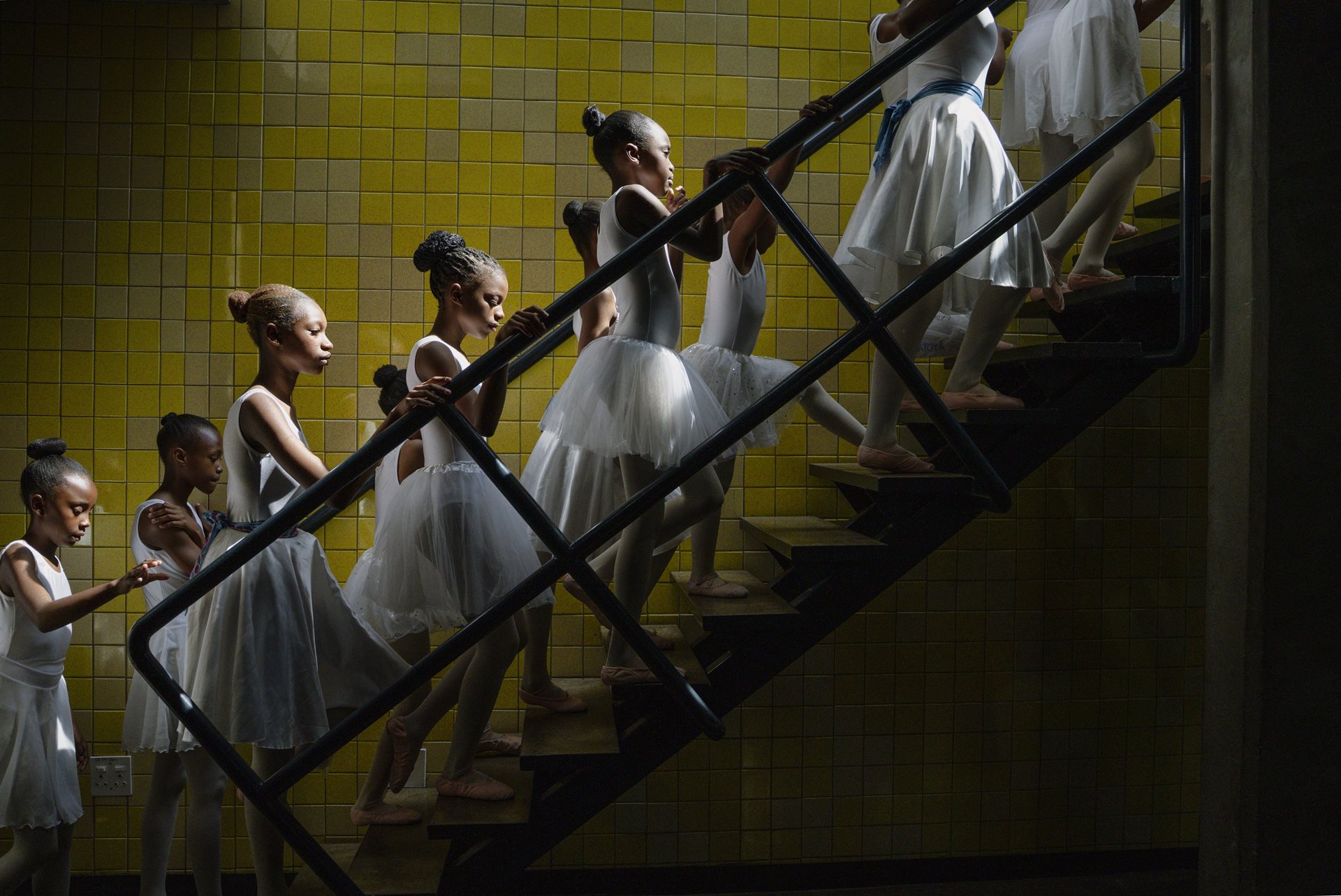 Escola de Ballet de Johannesburg, per Ihsaan Haffejee, una de les fotografies guanyadores.
