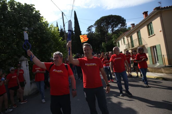 [RECULL FOTOGRÀFIC] Les millors imatges de l’inici a Catalunya Nord del Correllengua Agermanat